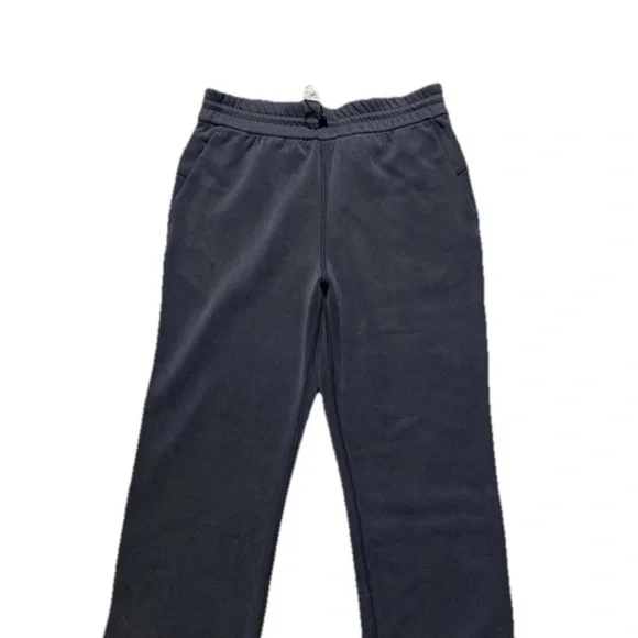 Lululemon Softstreme HR Straight Leg Cropped Pants Black Size 8 Lounge - Picture 3 of 7